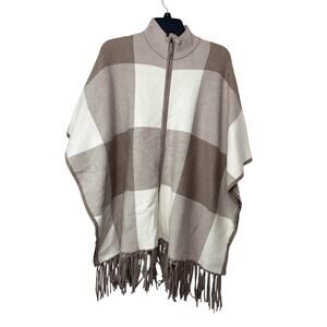 Christian Siriano knit cloak jacket sweater poncho womens small medium OVERSIZED